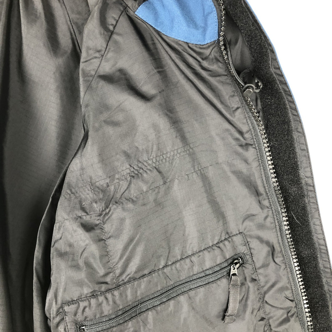1990'S Cabelas Mountain Parka Shell Jacket (Men's Size M) Nylon blue type Vintage Second Hand