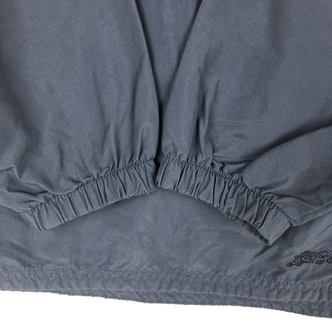 LLBean Anorak Parka, Men's Size XL unclear navy blue type Vintage Second Hand