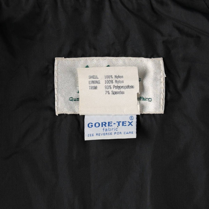1980'S REI GORE-TEX Two-Tone Mountain Jacket Shell Jacket Made in USA Men's Size L (approx.) Nylon blue type Vintage Second Hand