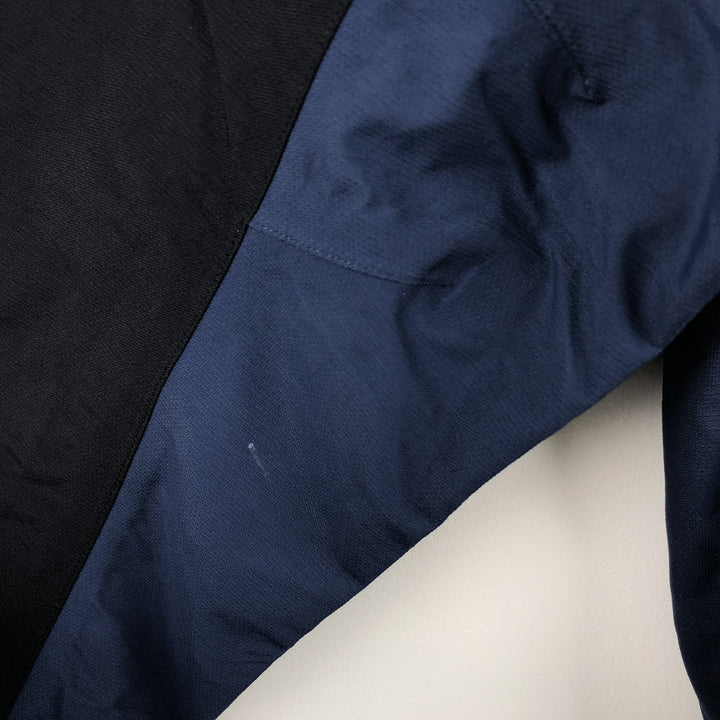 90s-00'S Cabelas DRY-PLUS Ripstop Two-Tone Mountain Parka Shell Jacket (Men's XL equivalent) Nylon navy blue type Vintage Second Hand