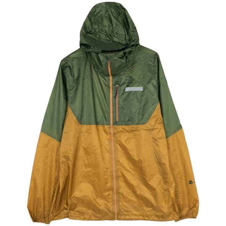 Patagonia 85191SP17 Alpine Houdini Jacket Mountain Parka Shell Jacket Men's Size L Nylon Khaki type Vintage Second Hand
