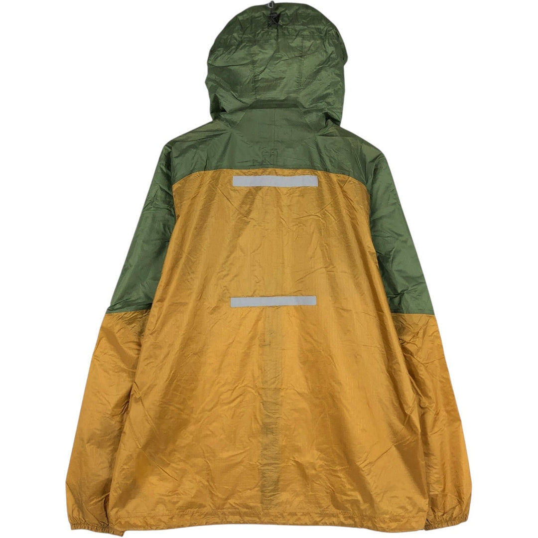 Patagonia 85191SP17 Alpine Houdini Jacket Mountain Parka Shell Jacket Men's Size L Nylon Khaki type Vintage Second Hand