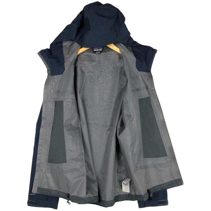 Patagonia 83675SP18 Cloud Ridge Jacket Mountain Parka Shell Jacket Men's Size M (approx.) polyester navy blue type Vintage Second Hand