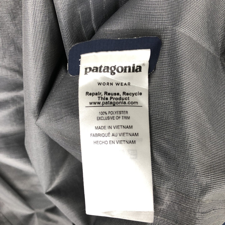 Patagonia 83675SP18 Cloud Ridge Jacket Mountain Parka Shell Jacket Men's Size M (approx.) polyester navy blue type Vintage Second Hand