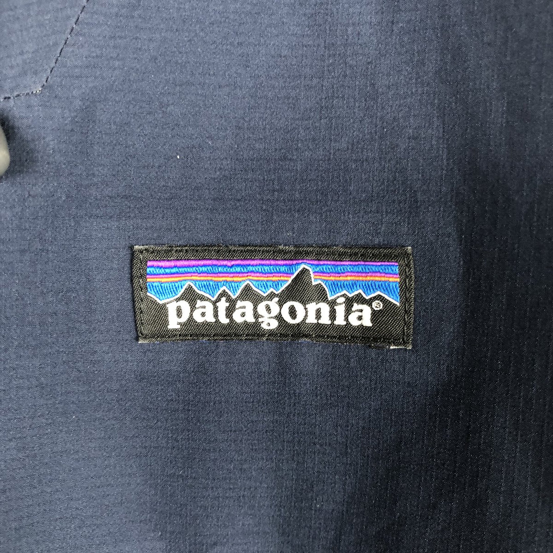 Patagonia 83675SP18 Cloud Ridge Jacket Mountain Parka Shell Jacket Men's Size M (approx.) polyester navy blue type Vintage Second Hand