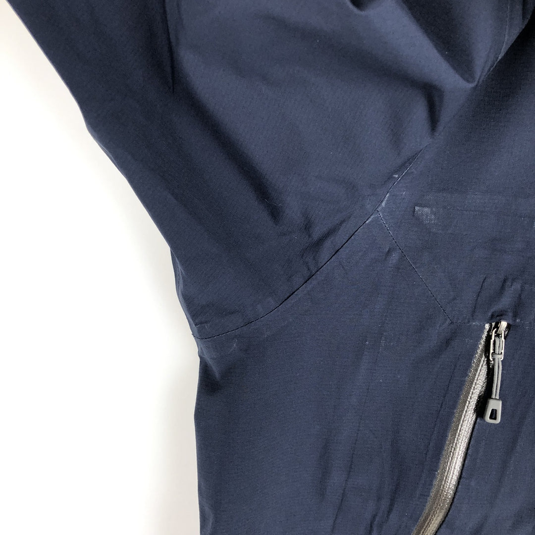 Patagonia 83675SP18 Cloud Ridge Jacket Mountain Parka Shell Jacket Men's Size M (approx.) polyester navy blue type Vintage Second Hand