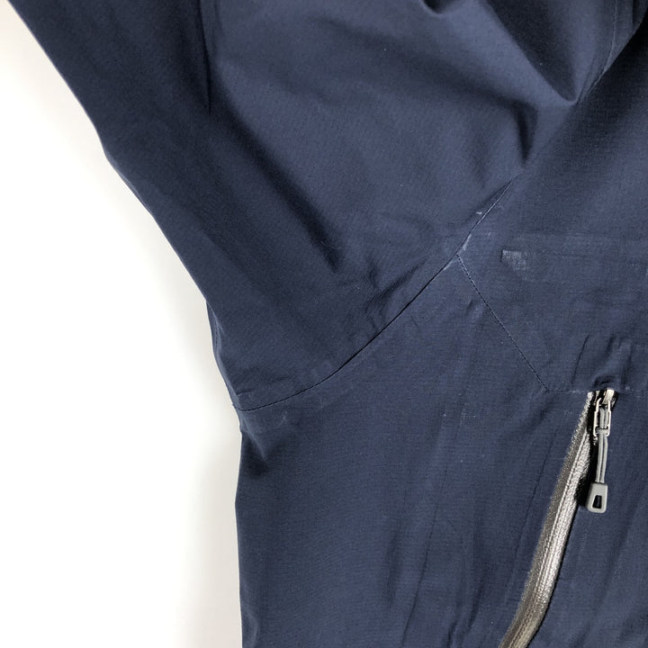 Patagonia 83675SP18 Cloud Ridge Jacket Mountain Parka Shell Jacket Men's Size M (approx.) polyester navy blue type Vintage Second Hand