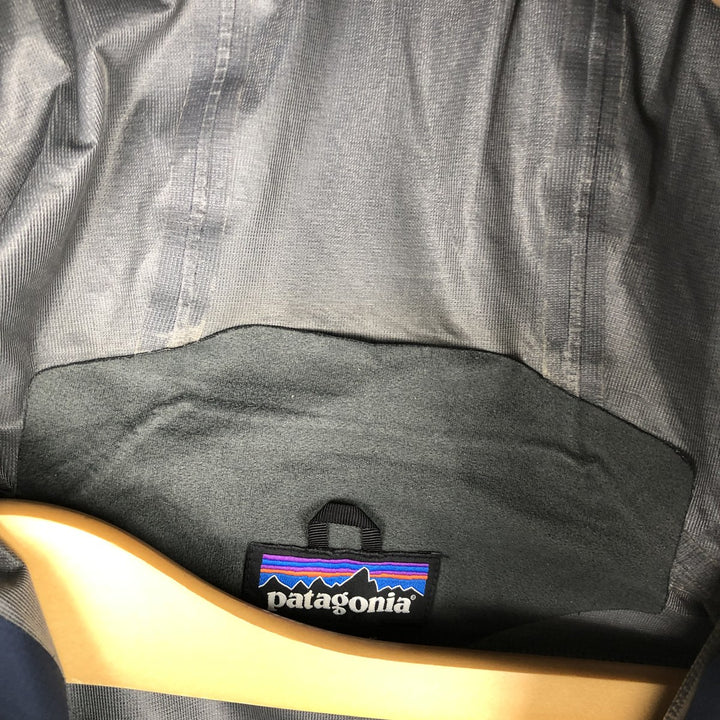 Patagonia 83675SP18 Cloud Ridge Jacket Mountain Parka Shell Jacket Men's Size M (approx.) polyester navy blue type Vintage Second Hand