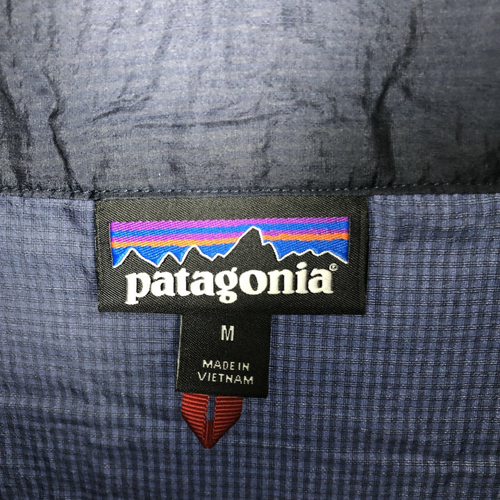Patagonia 24156SP16 Houdini Pullover Anorak Parka, Men's Size M (approx.), 2016 Model Nylon navy blue type Vintage Second Hand