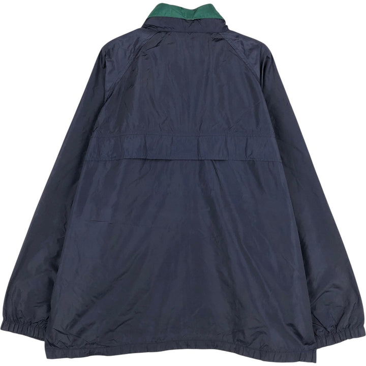 Eddie Bauer Mountain Jacket, Shell Jacket, Men's Size M Nylon navy blue type Vintage Second Hand