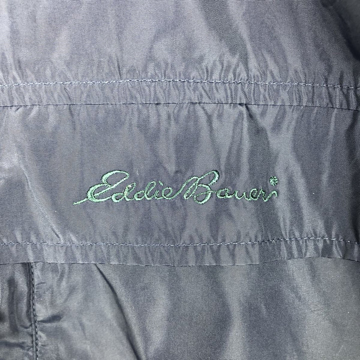 Eddie Bauer Mountain Jacket, Shell Jacket, Men's Size M Nylon navy blue type Vintage Second Hand