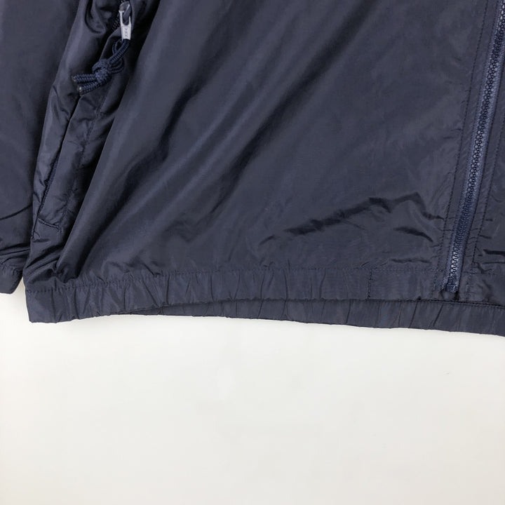 Eddie Bauer Mountain Jacket, Shell Jacket, Men's Size M Nylon navy blue type Vintage Second Hand