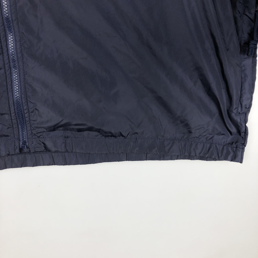Eddie Bauer Mountain Jacket, Shell Jacket, Men's Size M Nylon navy blue type Vintage Second Hand