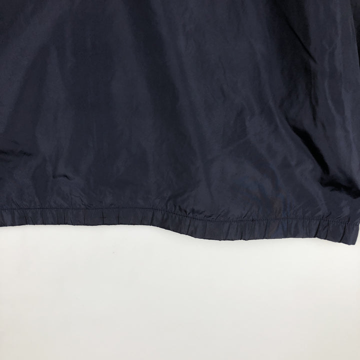 Eddie Bauer Mountain Jacket, Shell Jacket, Men's Size M Nylon navy blue type Vintage Second Hand