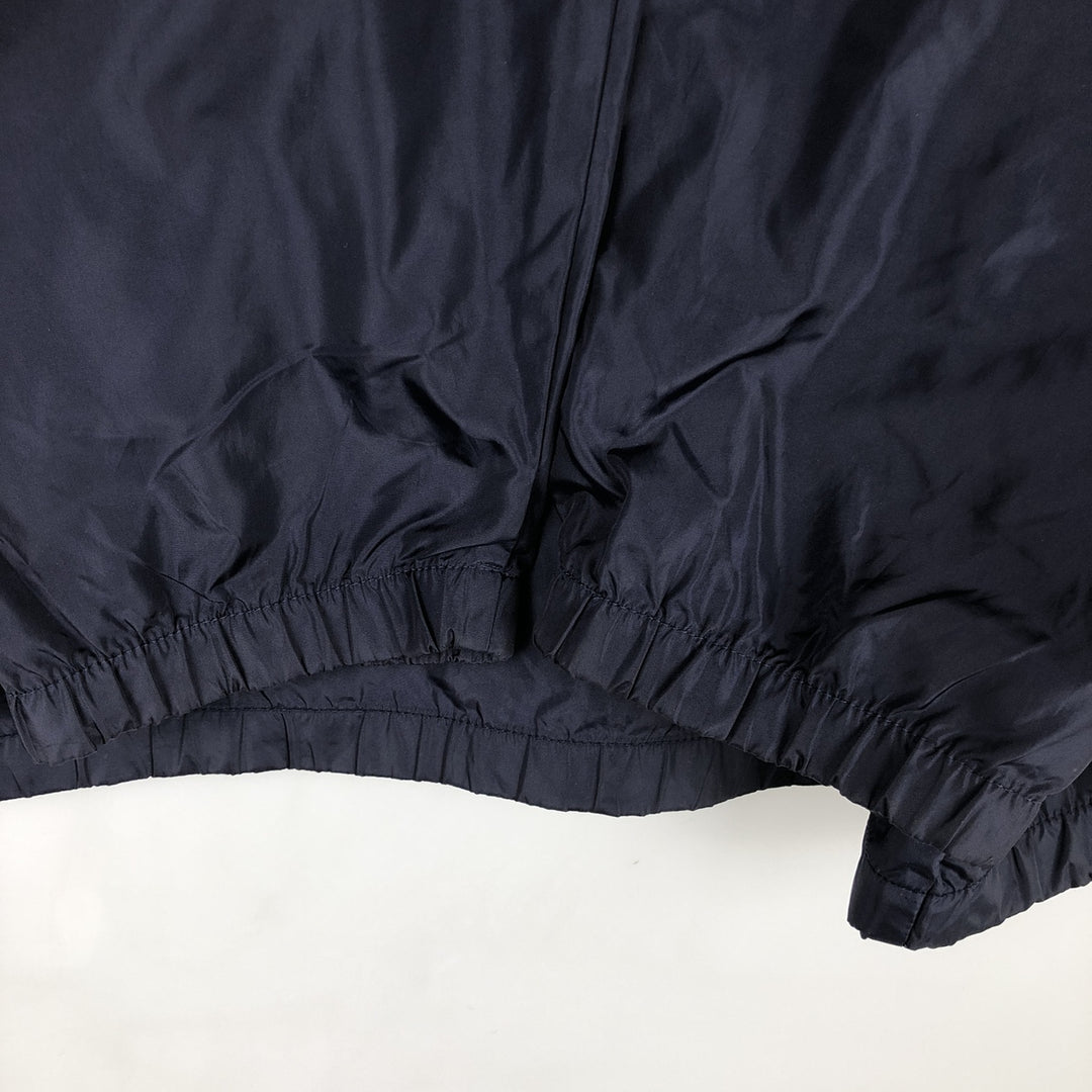 Eddie Bauer Mountain Jacket, Shell Jacket, Men's Size M Nylon navy blue type Vintage Second Hand