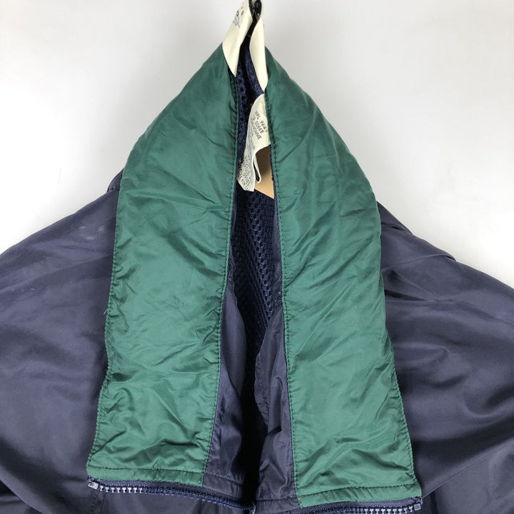 Eddie Bauer Mountain Jacket, Shell Jacket, Men's Size M Nylon navy blue type Vintage Second Hand