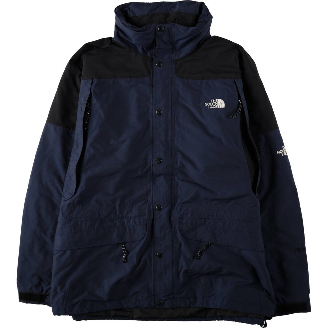 90'S The North Face Mountain Jacket, Shell Jacket, Men's XL, Vintage Nylon navy blue type Vintage Second Hand