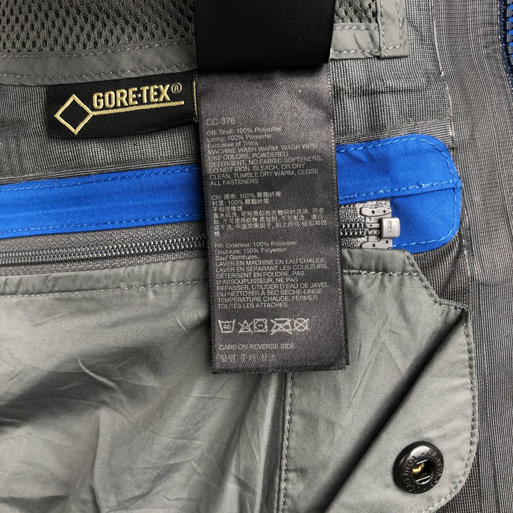 Marmot GORE-TEX Two-Tone Mountain Parka Shell Jacket (Men's Size L) polyester blue type Vintage Second Hand