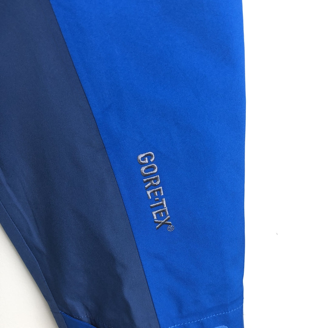 Marmot GORE-TEX Two-Tone Mountain Parka Shell Jacket (Men's Size L) polyester blue type Vintage Second Hand