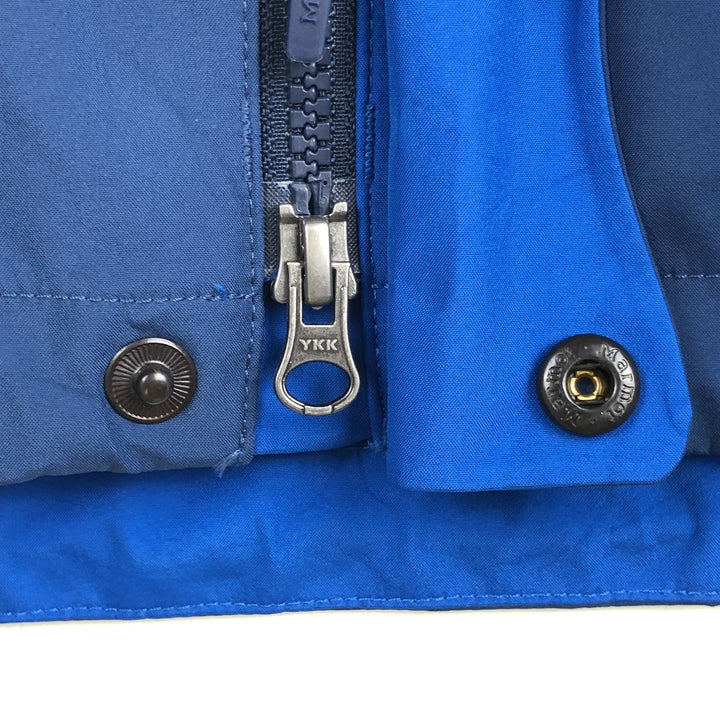 Marmot GORE-TEX Two-Tone Mountain Parka Shell Jacket (Men's Size L) polyester blue type Vintage Second Hand