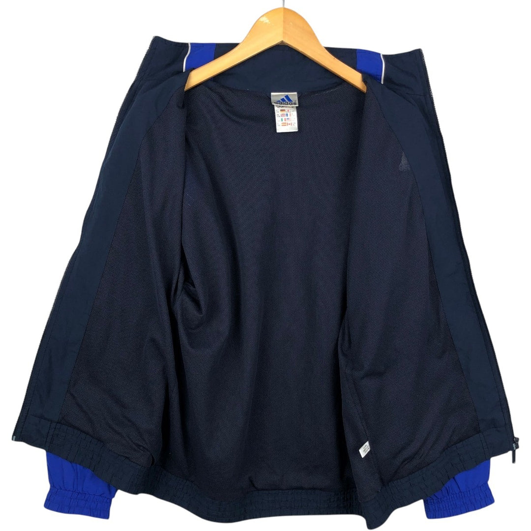 90'S Adidas Windbreaker Men's XL Vintage polyester navy blue type Vintage Second Hand