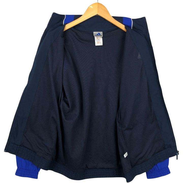90'S Adidas Windbreaker Men's XL Vintage polyester navy blue type Vintage Second Hand