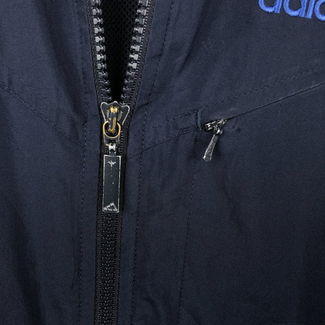 90'S Adidas Windbreaker Men's XL Vintage polyester navy blue type Vintage Second Hand