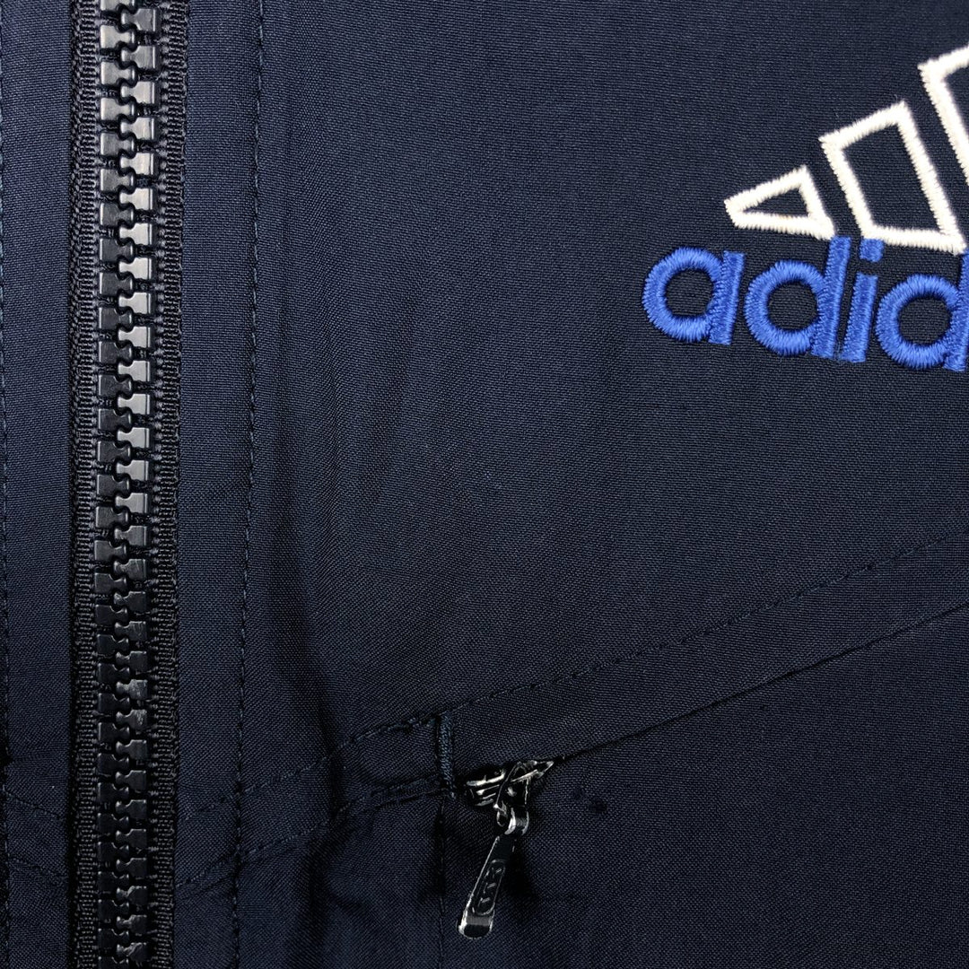 90'S Adidas Windbreaker Men's XL Vintage polyester navy blue type Vintage Second Hand
