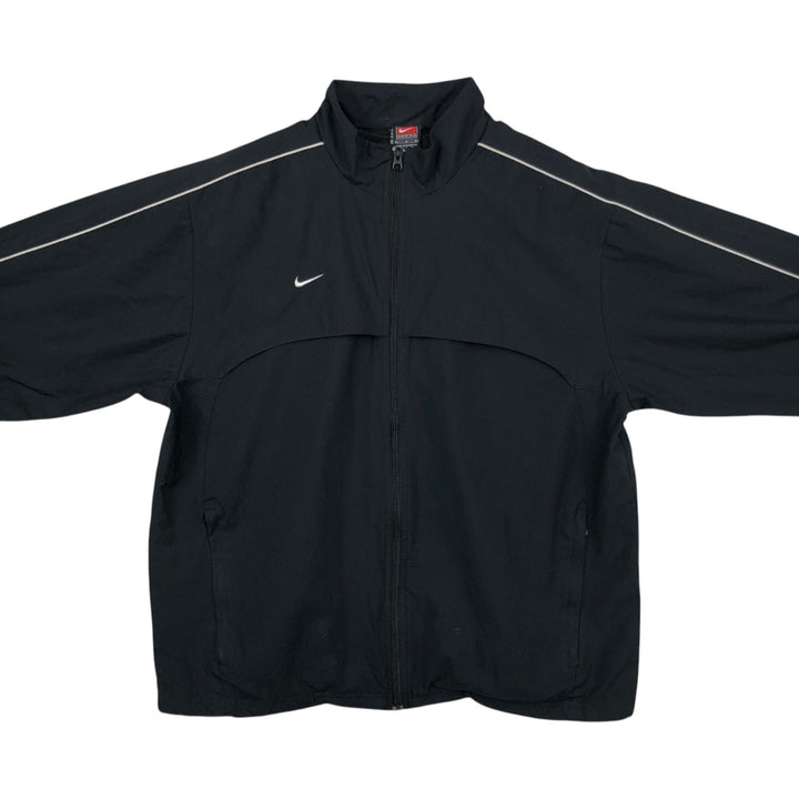 2000'S Nike Team Windbreaker, Men's Size L (approx.) polyester black type Vintage Second Hand