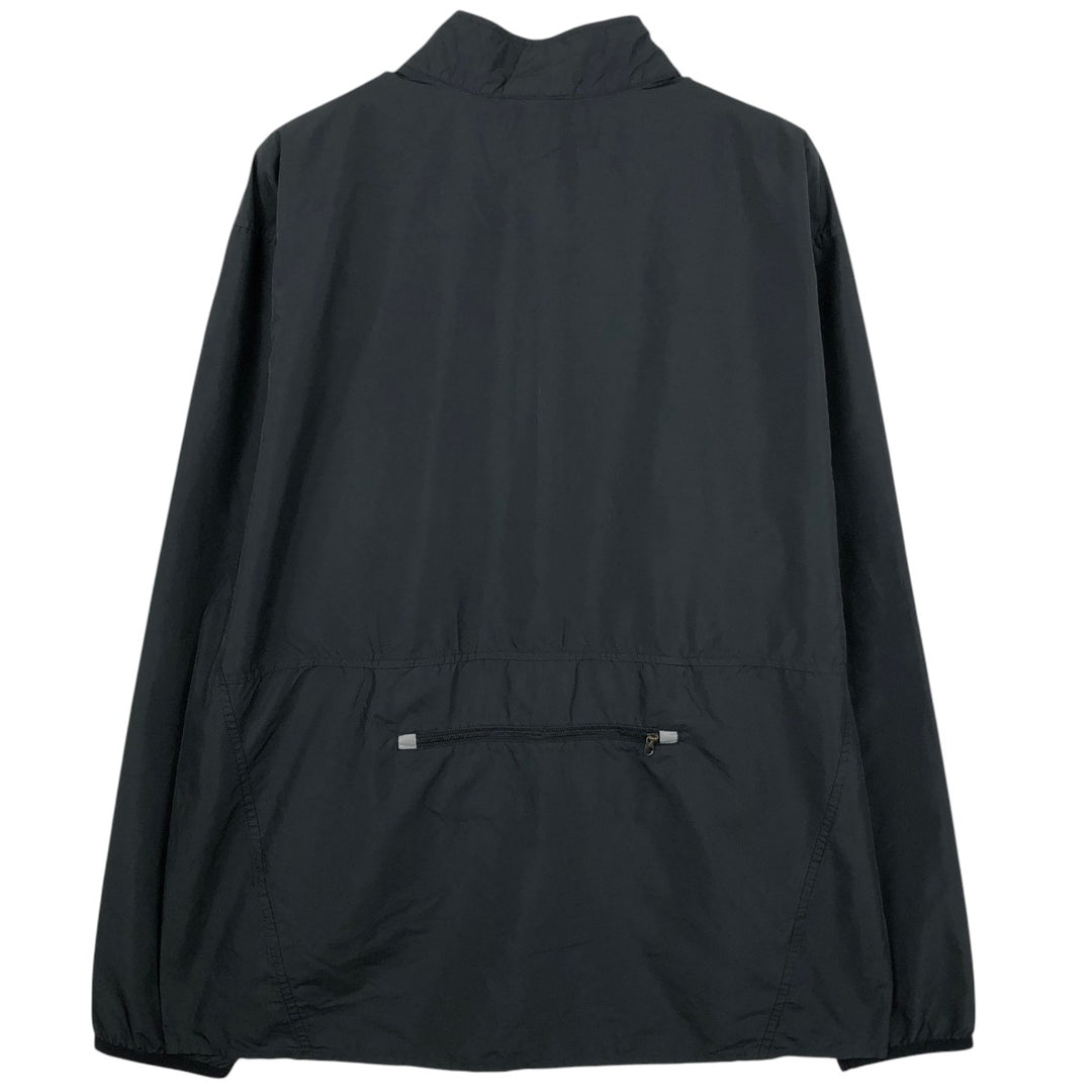 Nike Anorak Jacket, Men's Size L (approx.) polyester black type Vintage Second Hand