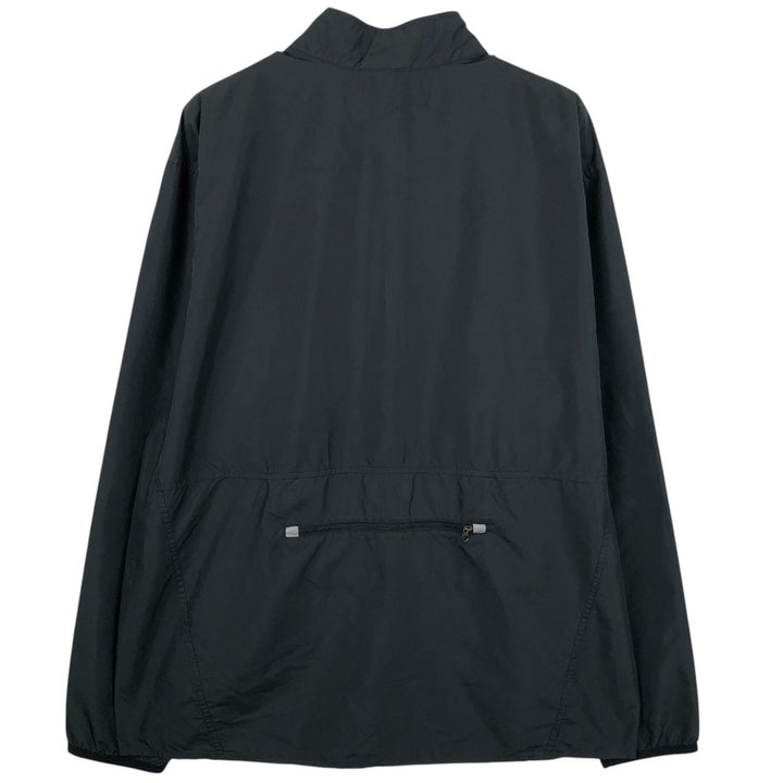 Nike Anorak Jacket, Men's Size L (approx.) polyester black type Vintage Second Hand