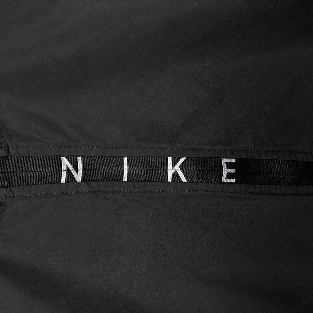 Nike Anorak Jacket, Men's Size L (approx.) polyester black type Vintage Second Hand