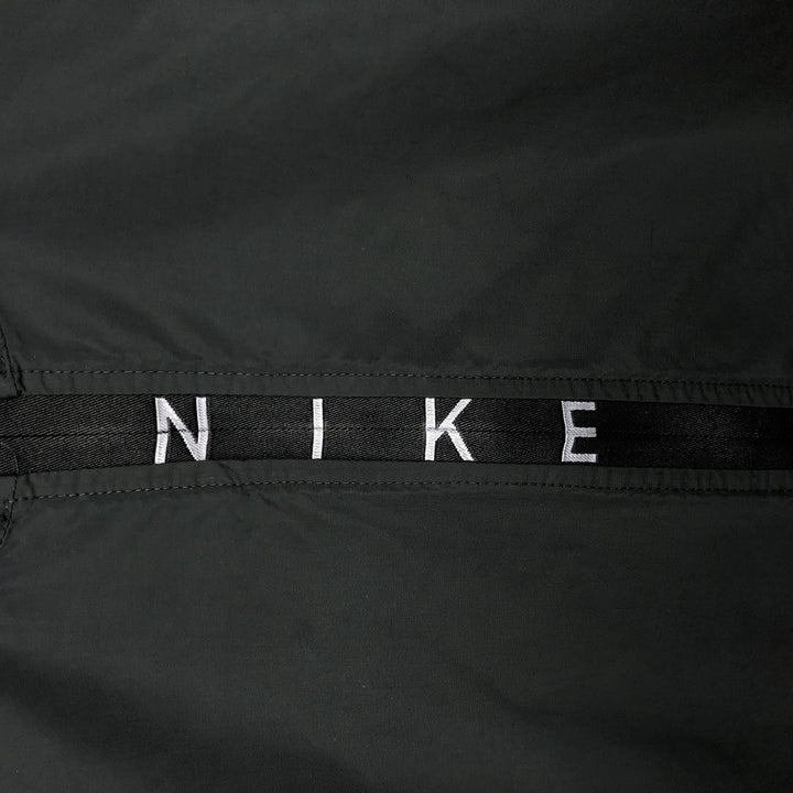 Nike Anorak Jacket, Men's Size L (approx.) polyester black type Vintage Second Hand