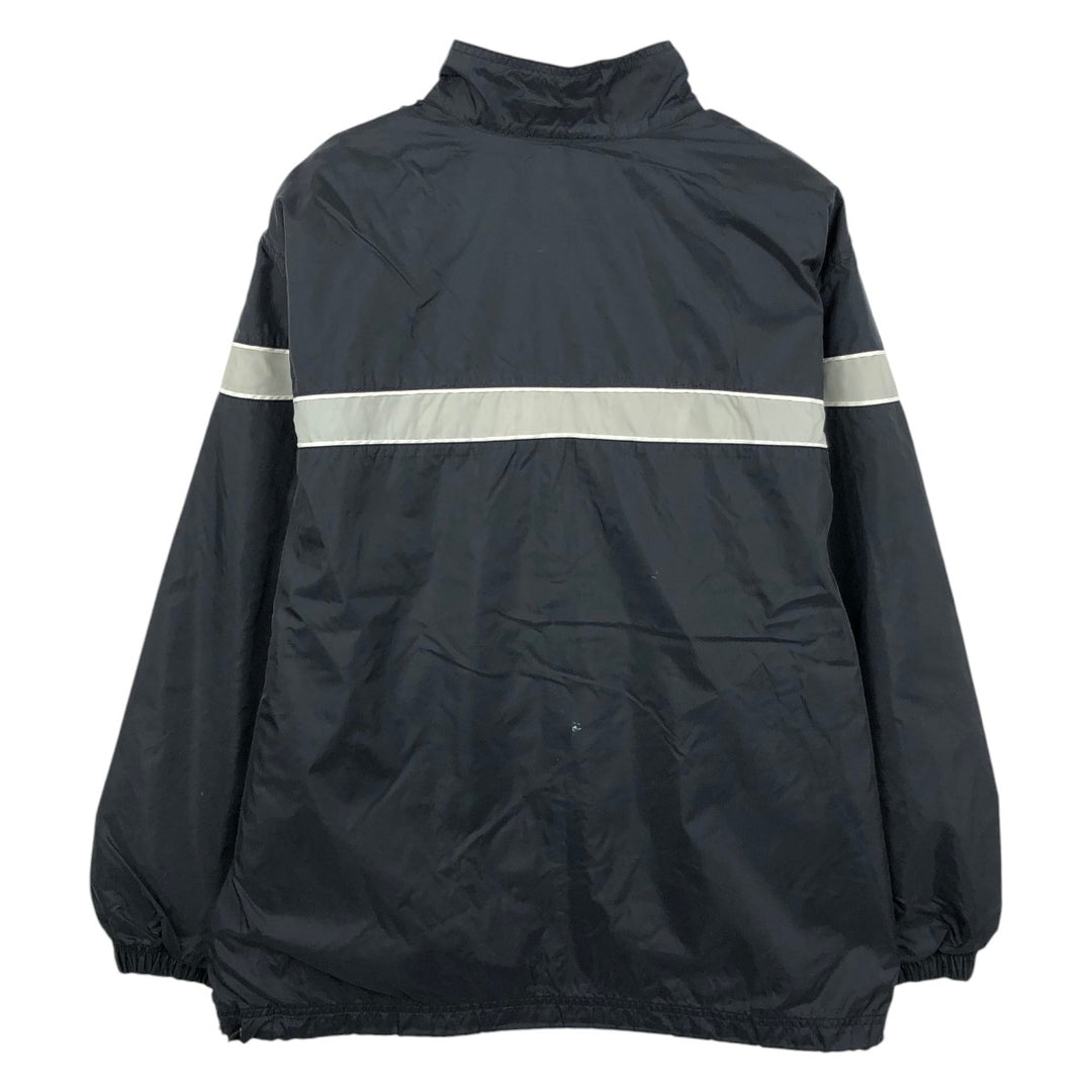 Nike windbreaker, men's size M polyester black type Vintage Second Hand