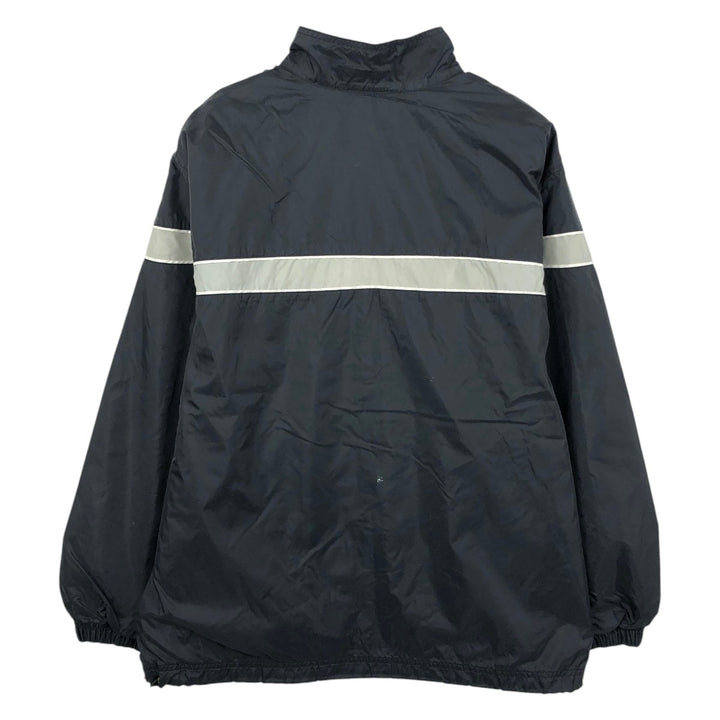 Nike windbreaker, men's size M polyester black type Vintage Second Hand