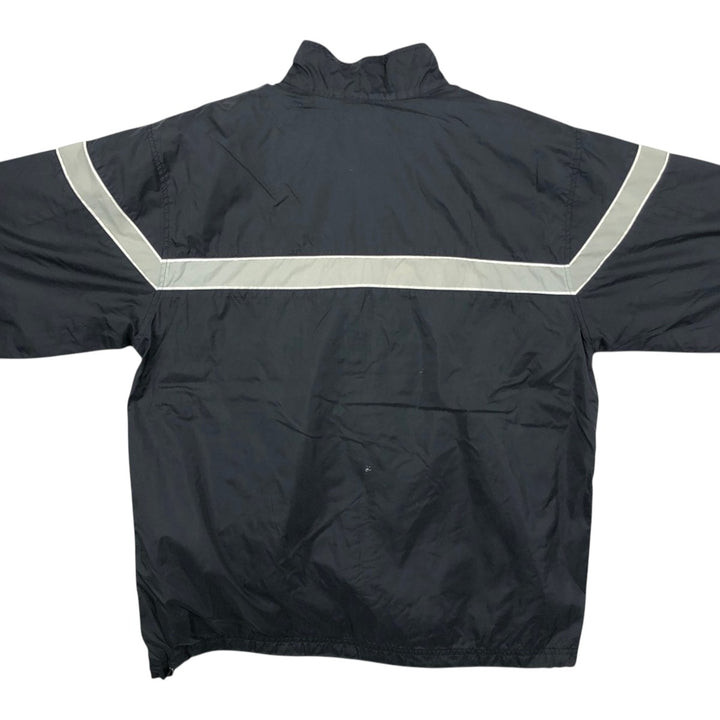 Nike windbreaker, men's size M polyester black type Vintage Second Hand