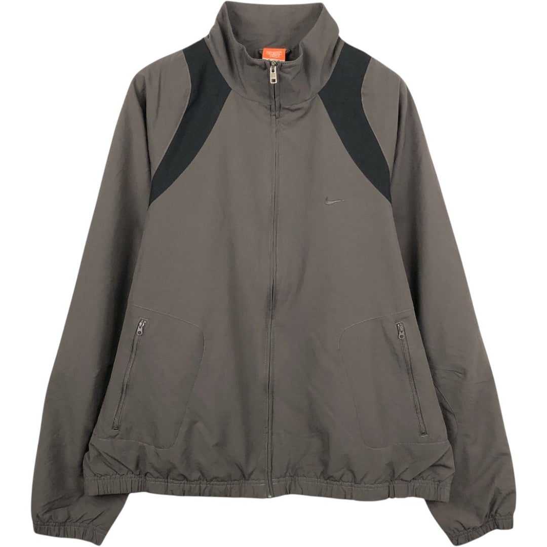 Nike Windbreaker Men's XL polyester Charcoal Vintage Second Hand