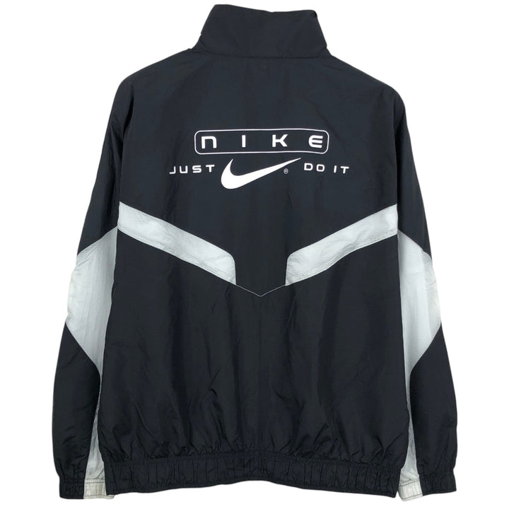Nike Windbreaker Men's Size Small polyester black type Vintage Second Hand