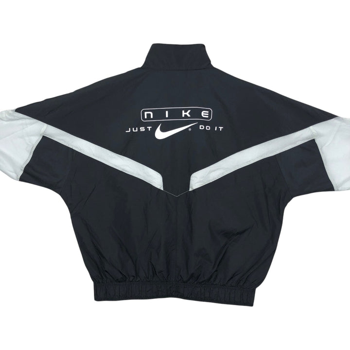 Nike Windbreaker Men's Size Small polyester black type Vintage Second Hand