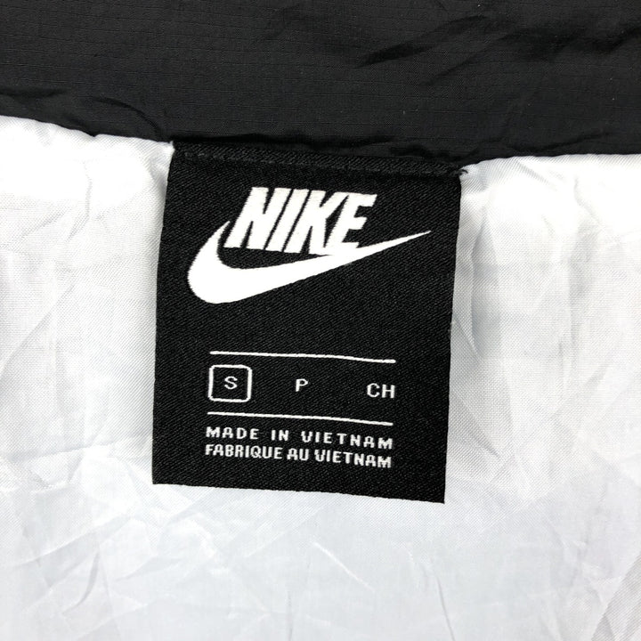 Nike Windbreaker Men's Size Small polyester black type Vintage Second Hand