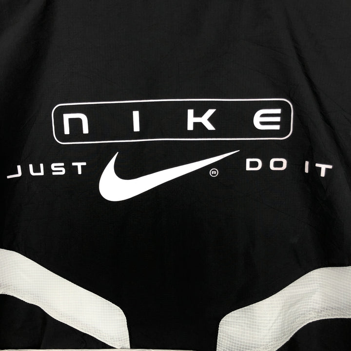 Nike Windbreaker Men's Size Small polyester black type Vintage Second Hand