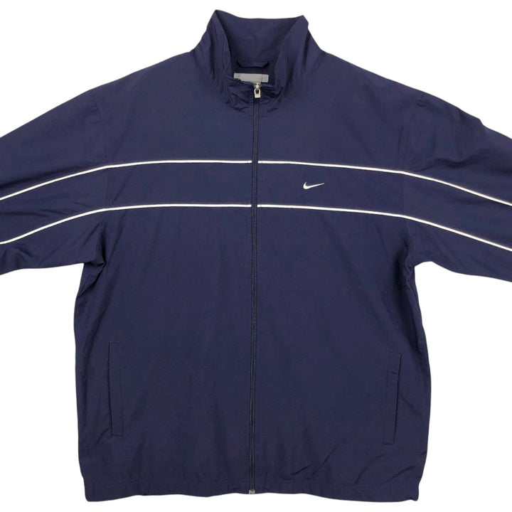 Nike Windbreaker Men's XL polyester navy blue type Vintage Second Hand