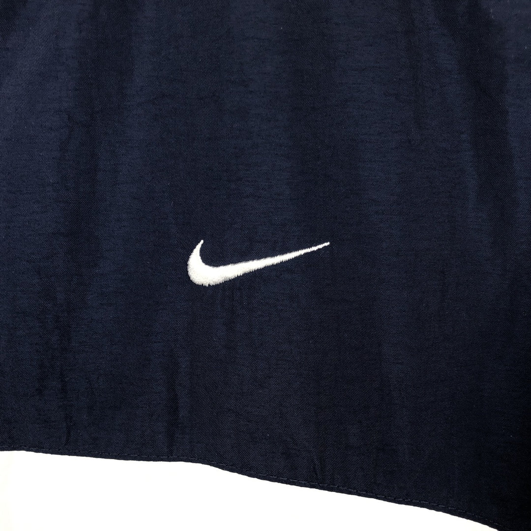 Nike Nylon Jacket, Men's Size Medium Nylon navy blue type Vintage Second Hand