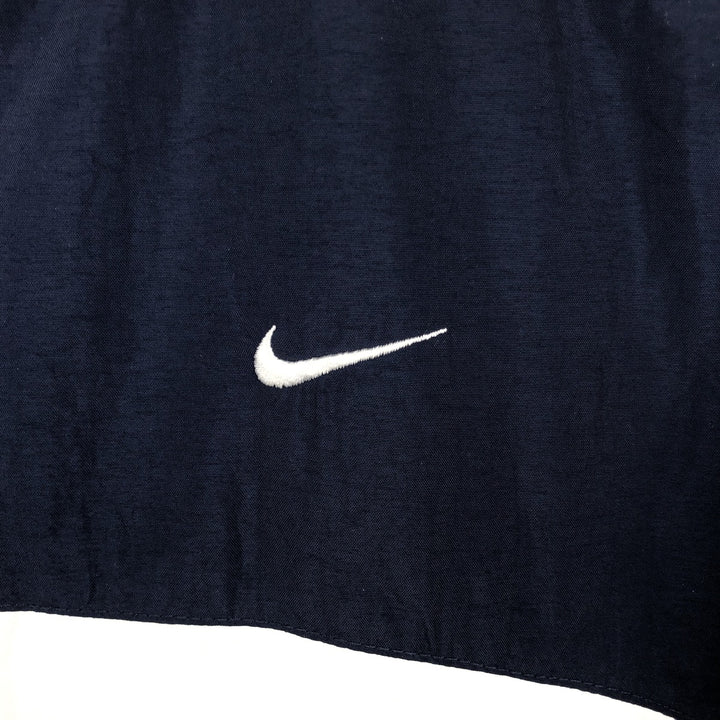 Nike Nylon Jacket, Men's Size Medium Nylon navy blue type Vintage Second Hand