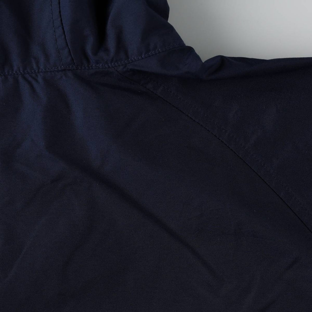 00'S Nike Anorak Parka Men's XL size Nylon navy blue type Vintage Second Hand