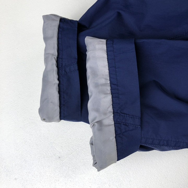 00'S Adidas nylon jacket, men's size L Nylon navy blue type Vintage Second Hand