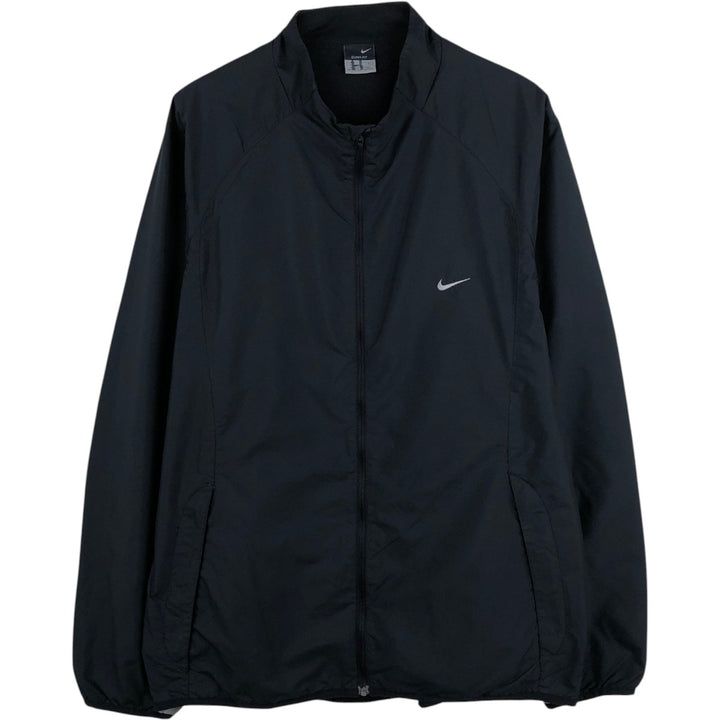 Nike CLIMA-FIT Windbreaker, Men's Size L (approx.) polyester black type Vintage Second Hand