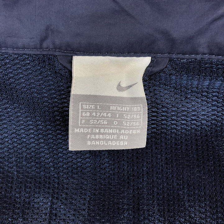 Nike Nylon Jacket, Men's Size L Nylon navy blue type Vintage Second Hand
