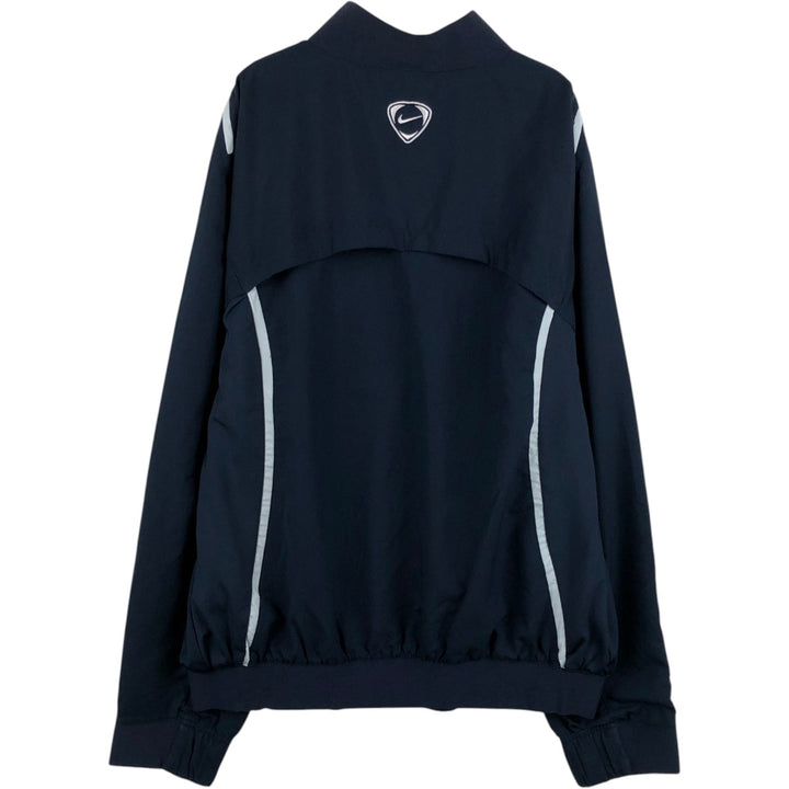 Nike windbreaker, men's size M polyester navy blue type Vintage Second Hand