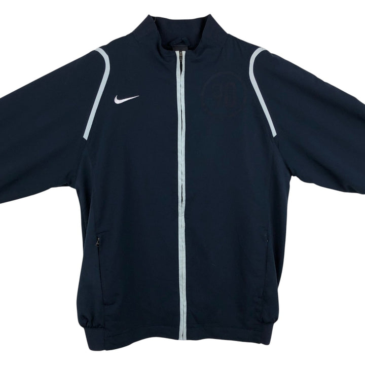 Nike windbreaker, men's size M polyester navy blue type Vintage Second Hand